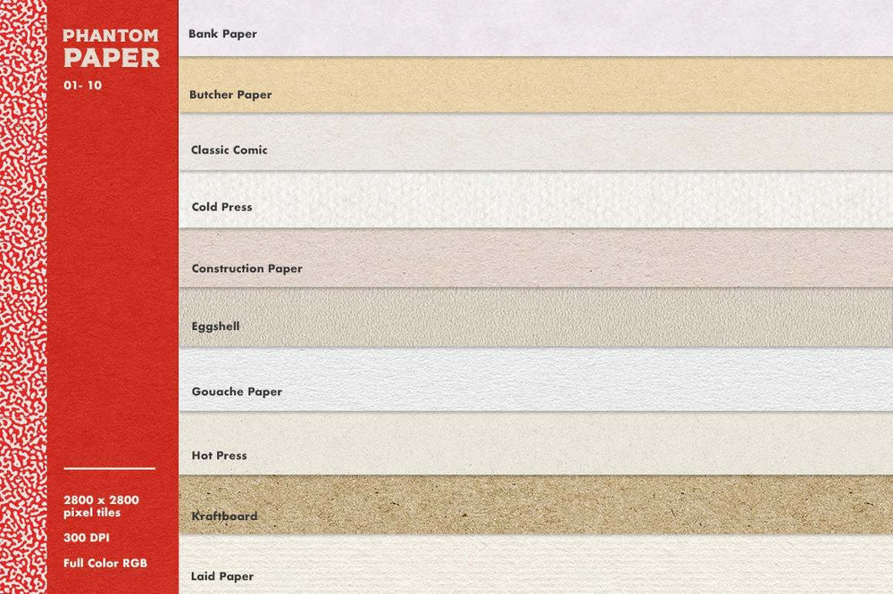 5 Reasons to Try Our New Phantom Paper Texture Pack