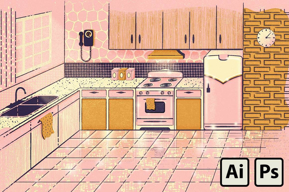 How to Create a Retro Magazine Illustration in Illustrator and Photoshop