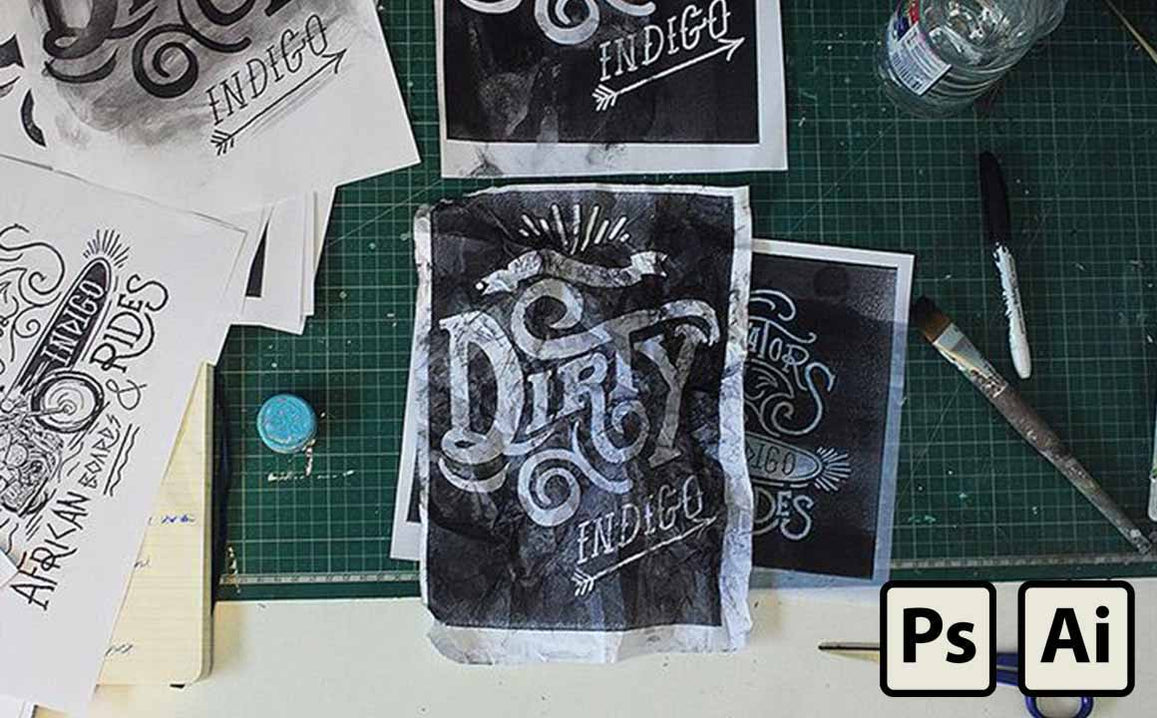 Retro Design Tutorial Retro and Vintage Tutorials for Photoshop and Illustrator - RetroSupply Co.