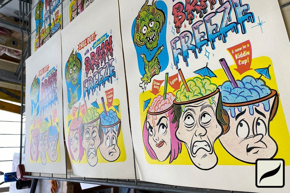 How to Make a Screen Print from Your Procreate Art