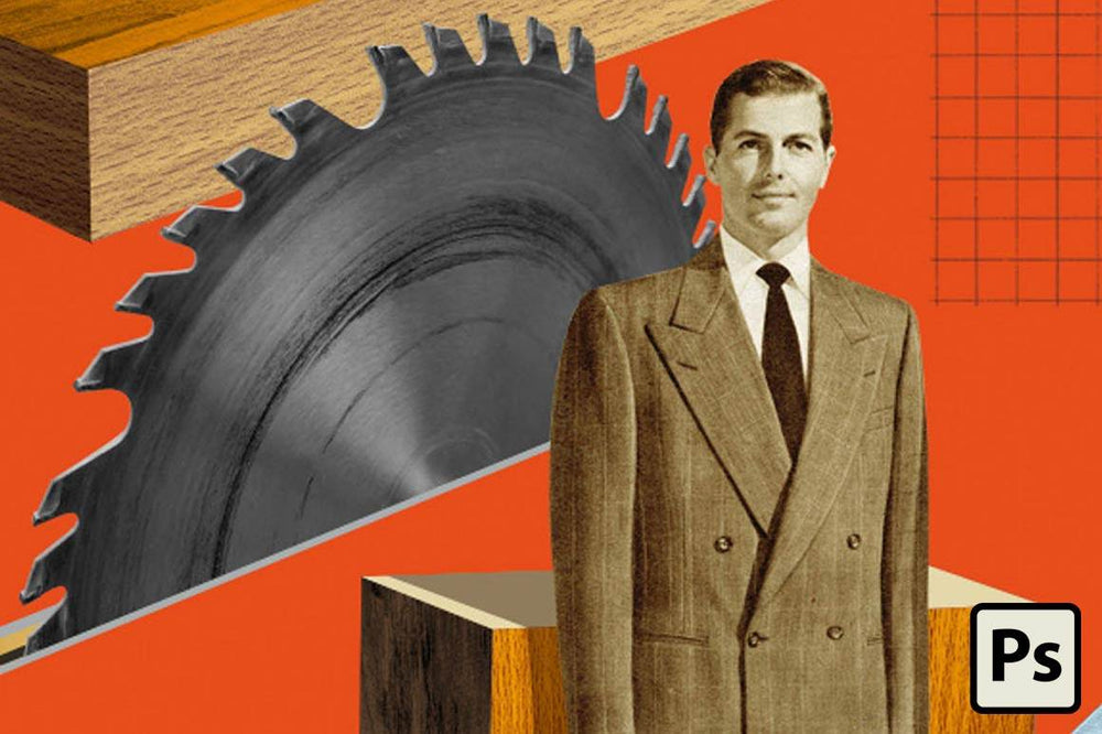 How to Make a Retro Editorial Collage in Photoshop