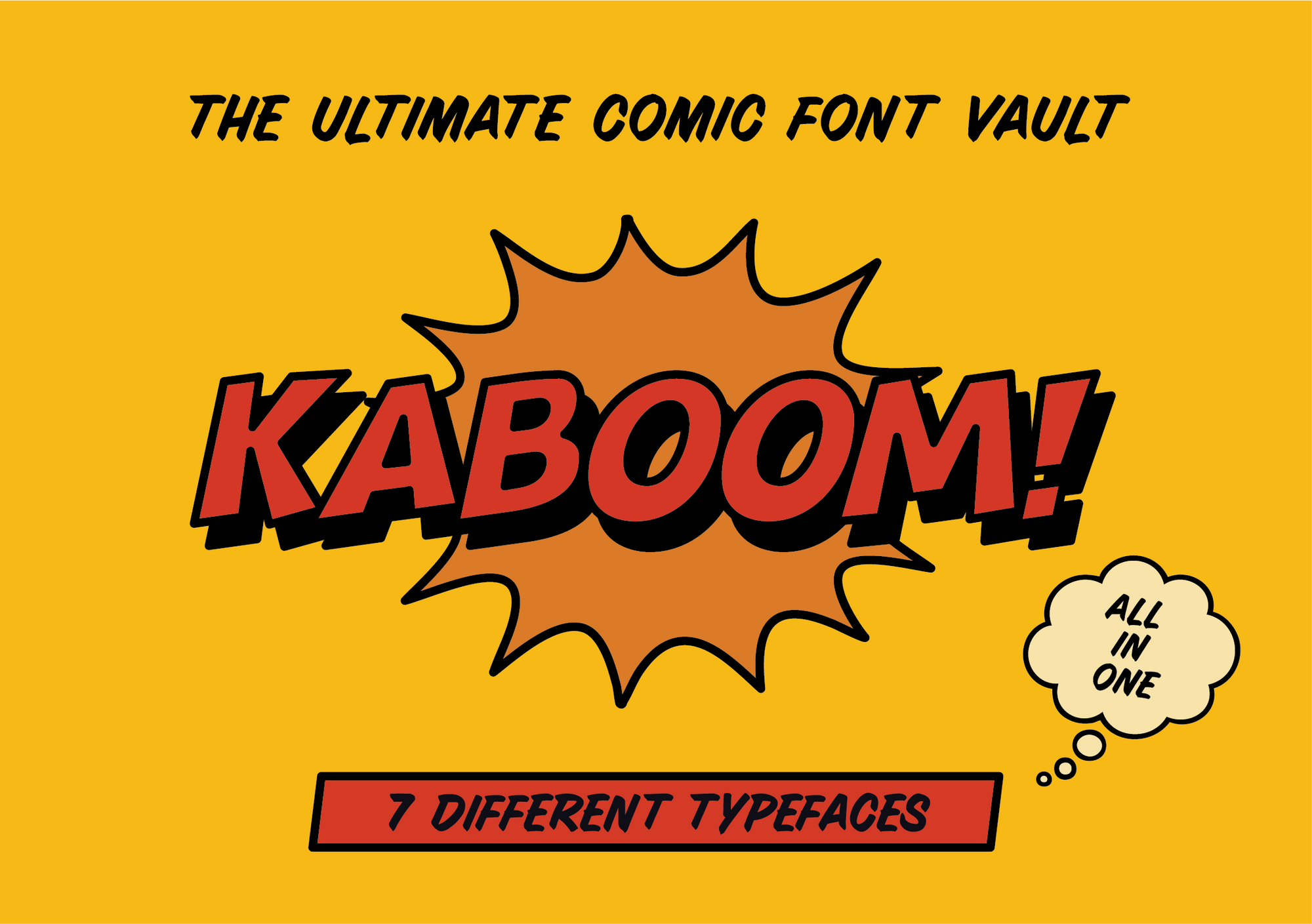The Ultimate Comic Font Vault
