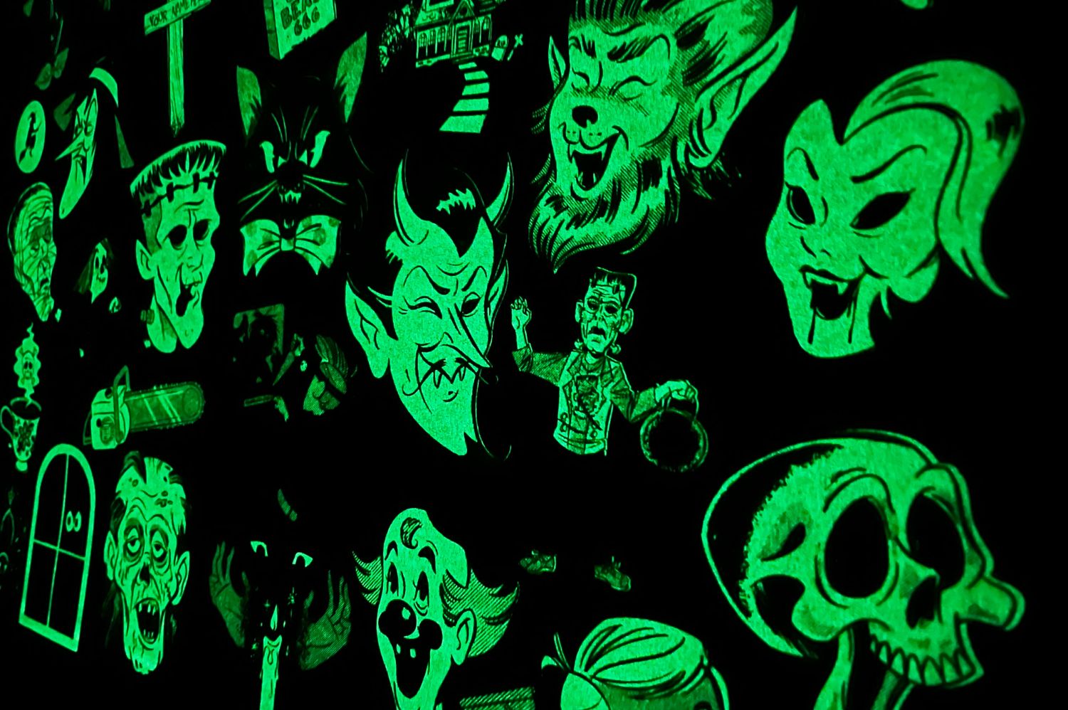 Fright Fall Fright-Fall Fifth Anniversary Poster | RetroSupply Co.