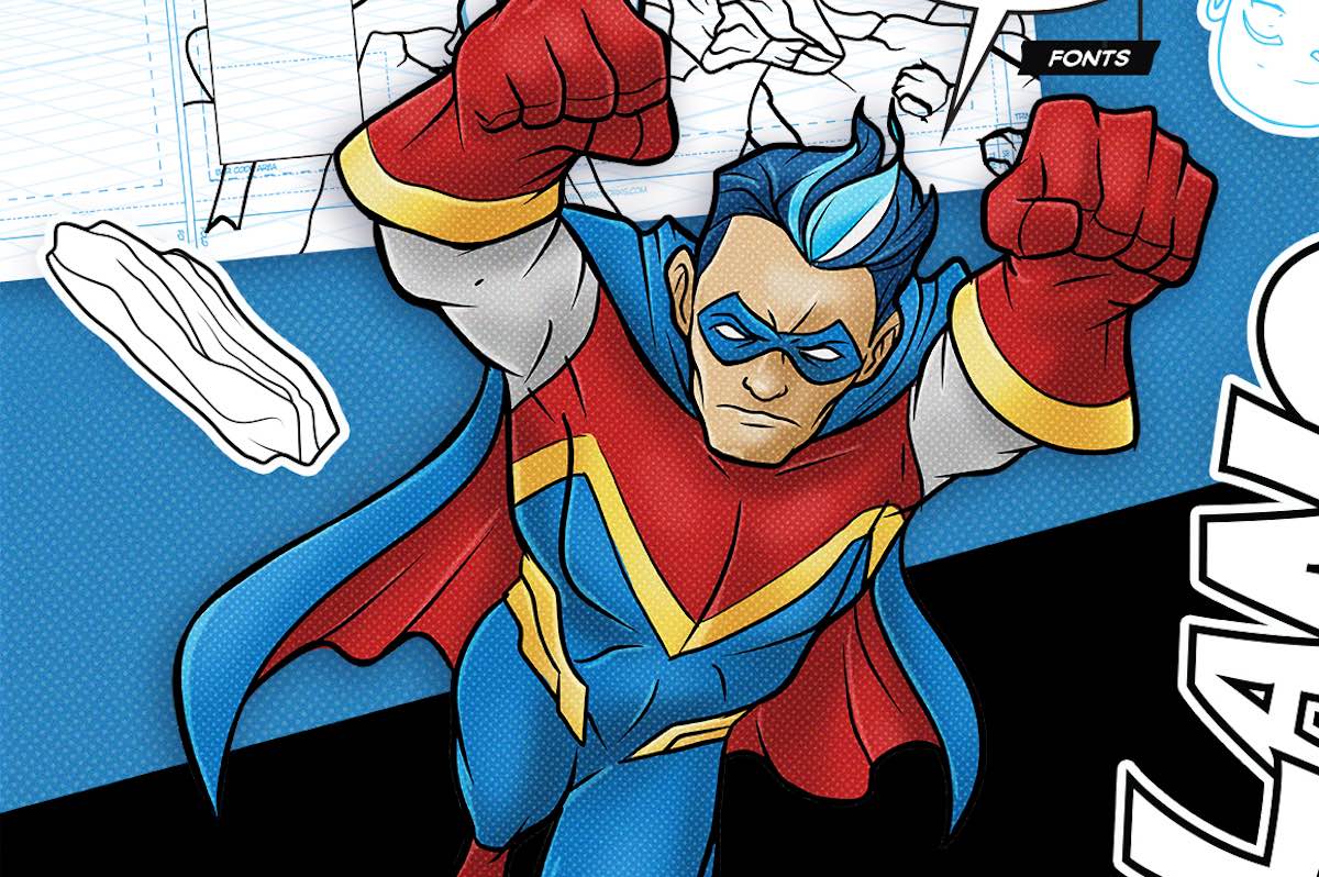 The Amazing Comic World Builder for Procreate