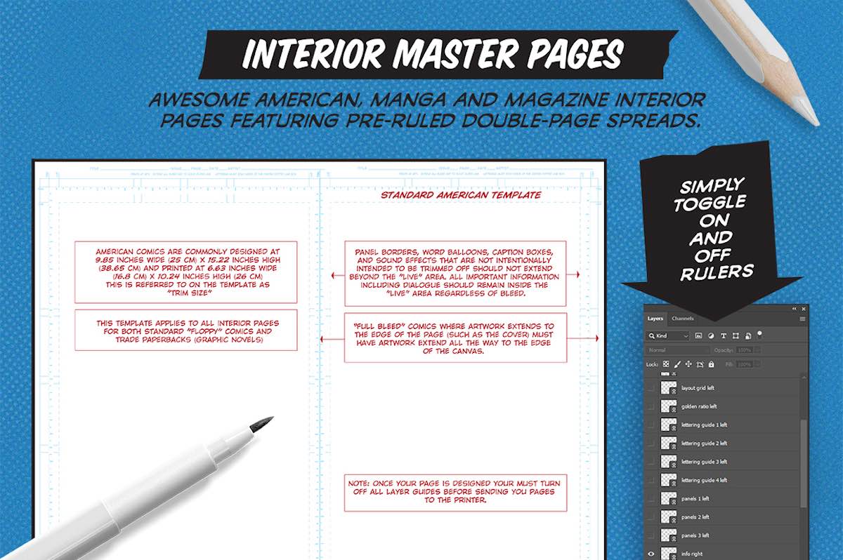 The Amazing Comic World Builder for Procreate