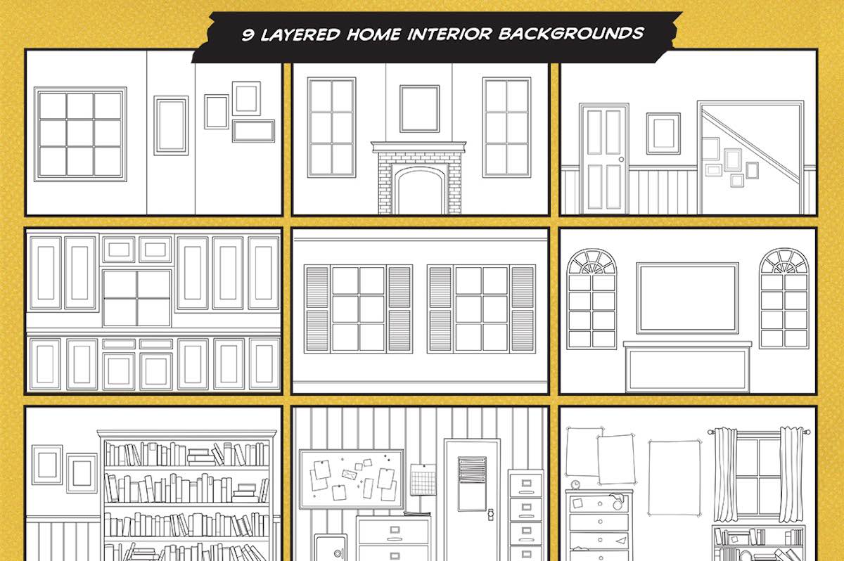 The Amazing Comic World Builder for Procreate