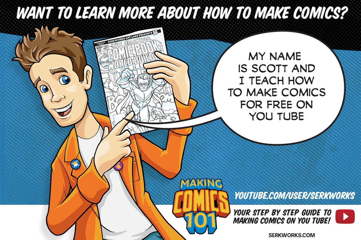 The Amazing Comic World Builder for Procreate