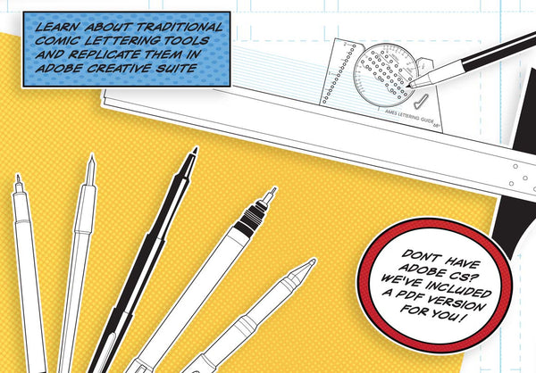 Comic Lettering Masterclass for Photoshop and Illustrator | RetroSupply Co.