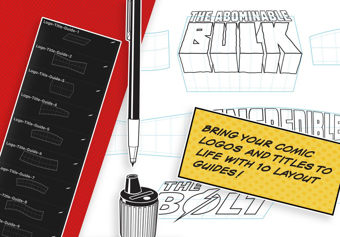 Comic Letteing Comic Lettering Masterclass for Procreate | RetroSupply Co.