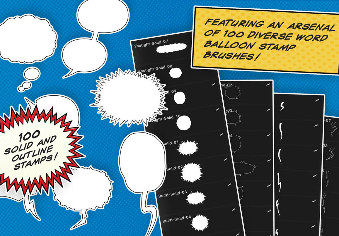 Comic Lettering Masterclass for Procreate | RetroSupply Co.