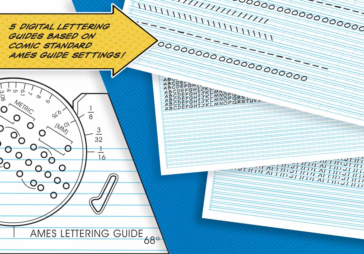 Comic Lettering Masterclass for Photoshop and Illustrator