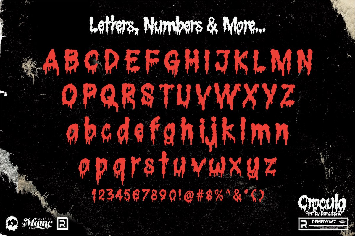 Satanic Panic Font Bundle