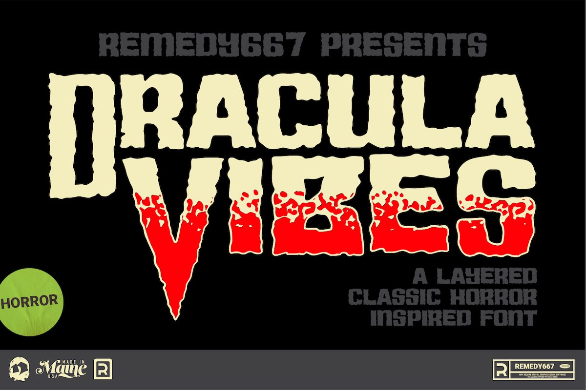 Satanic Panic Font Bundle
