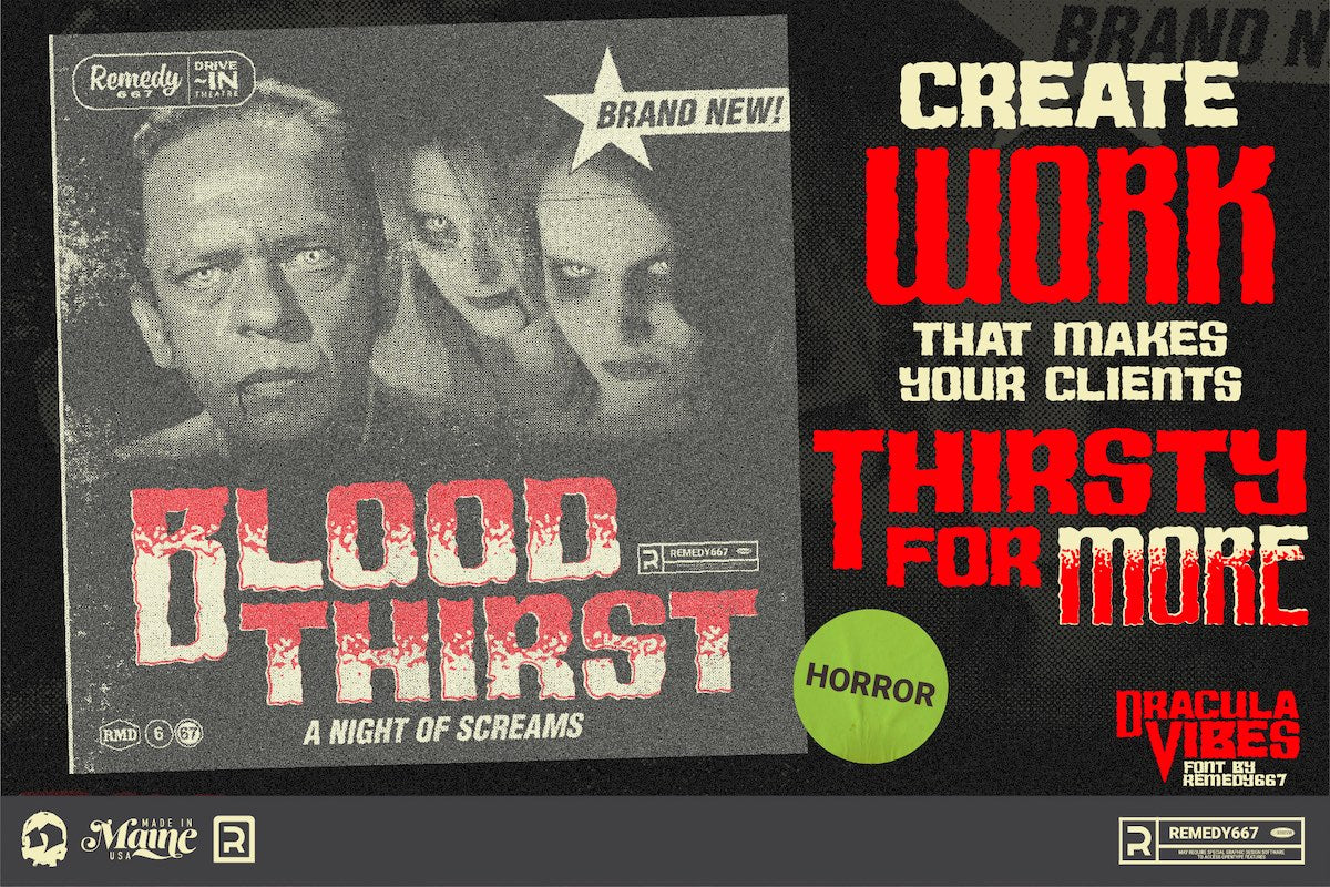 Satanic Panic Font Bundle