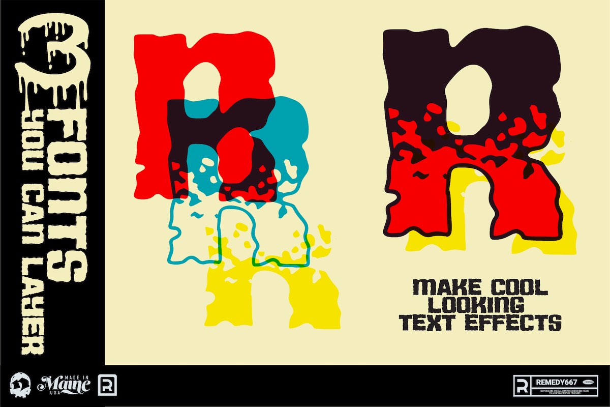 Satanic Panic Font Bundle