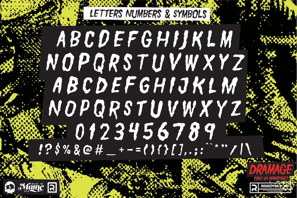 Satanic Panic Font Bundle