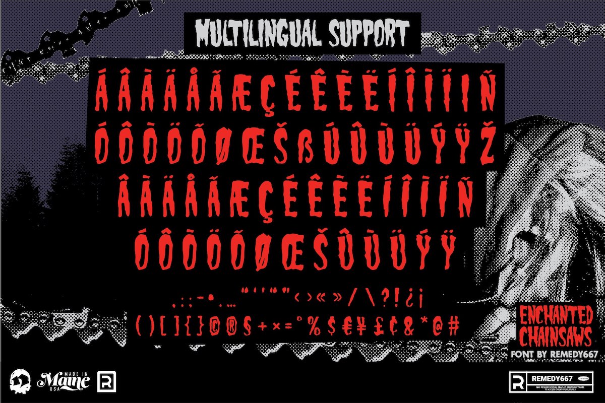Satanic Panic Font Bundle