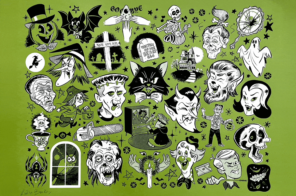 Fright-Fall 5th Anniversary Poster