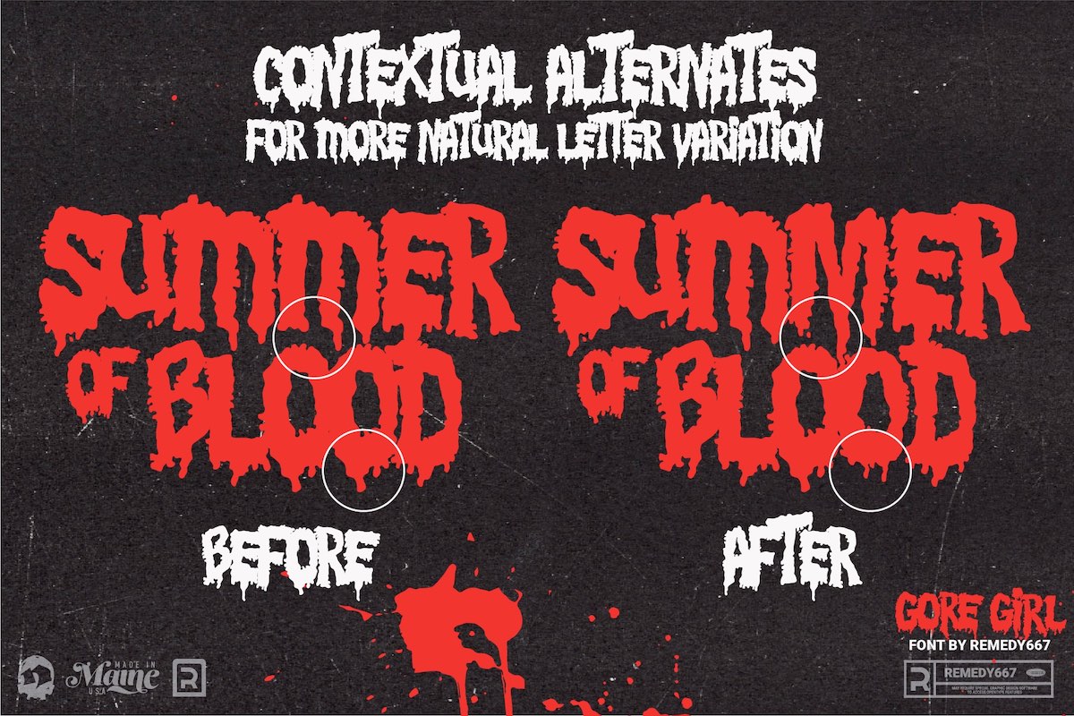 Satanic Panic Font Bundle