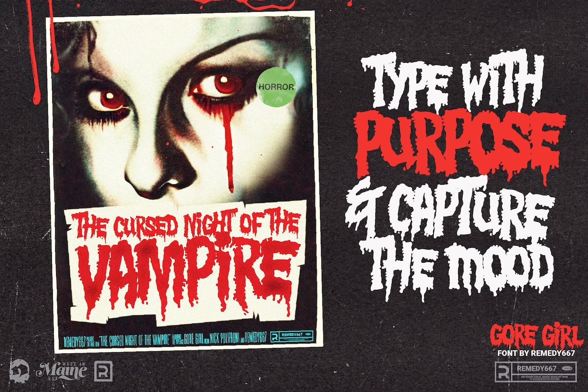 Satanic Panic Font Bundle