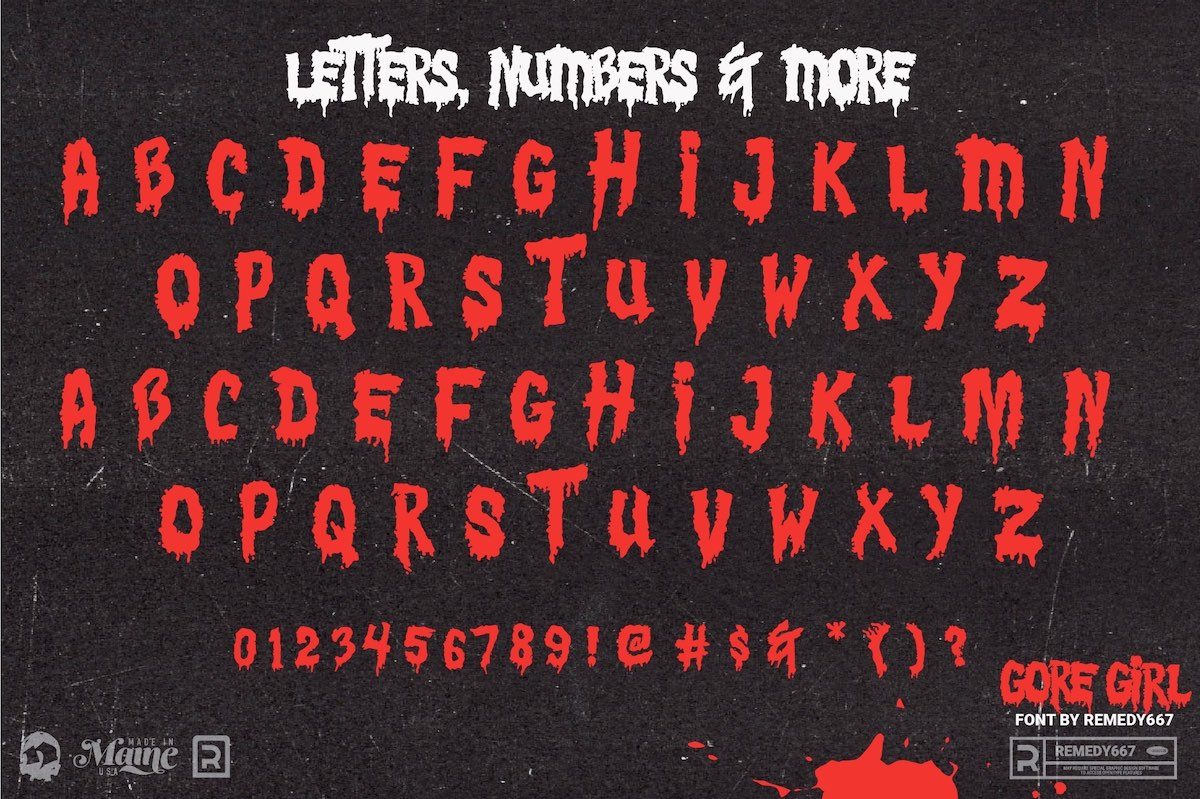 Satanic Panic Font Bundle