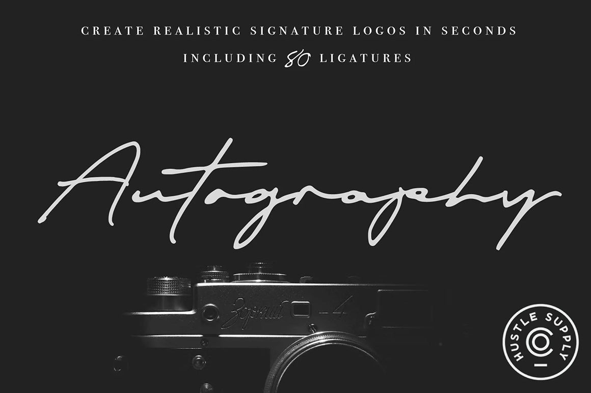 The Ultimate Vintage Script Font Collection | RetroSupply Co.