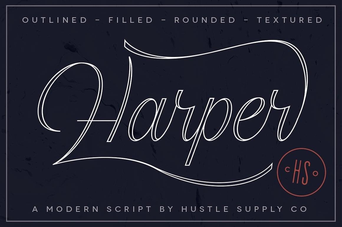 The Ultimate Vintage Script Font Collection