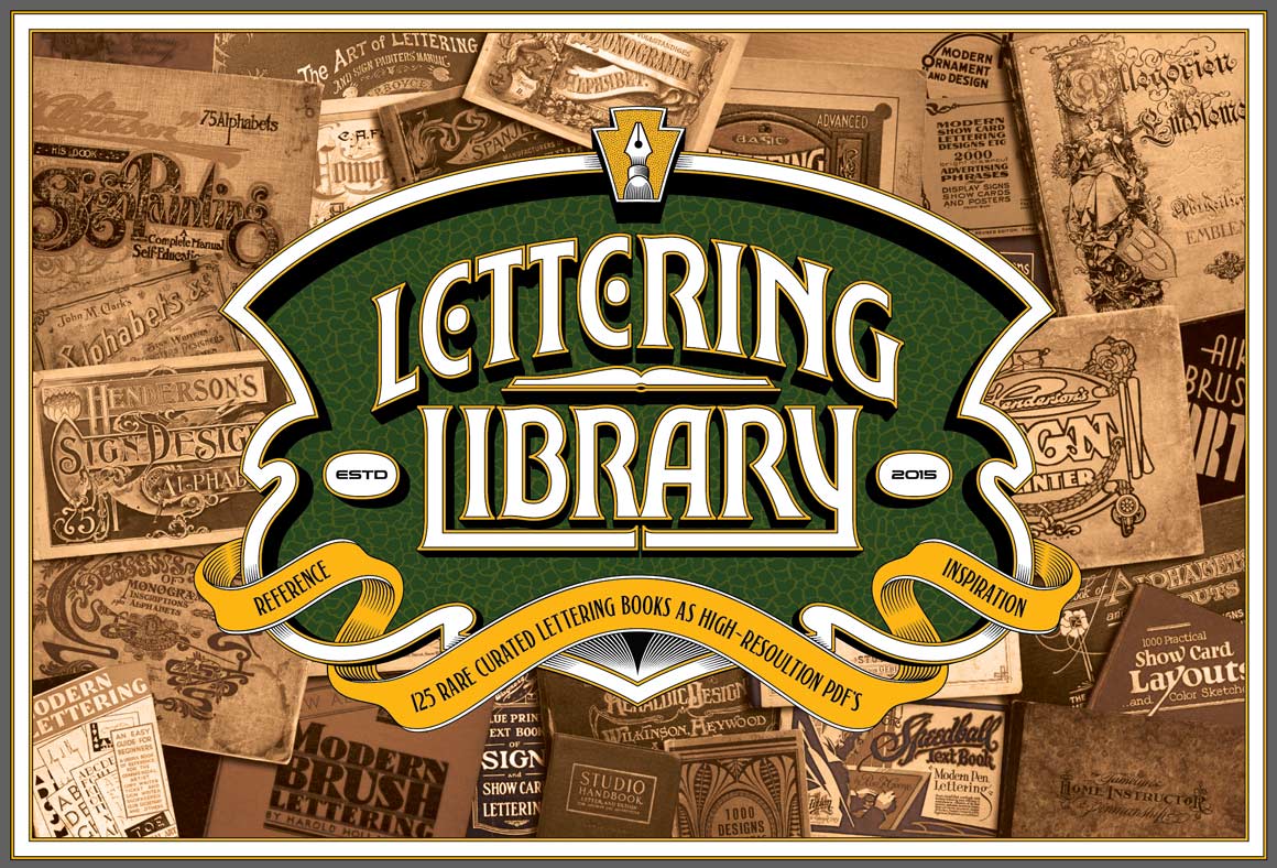 The Lettering Library Mega Bundle | RetroSupply Co.