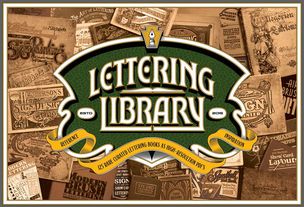 Lettering Library | RetroSupply Co.