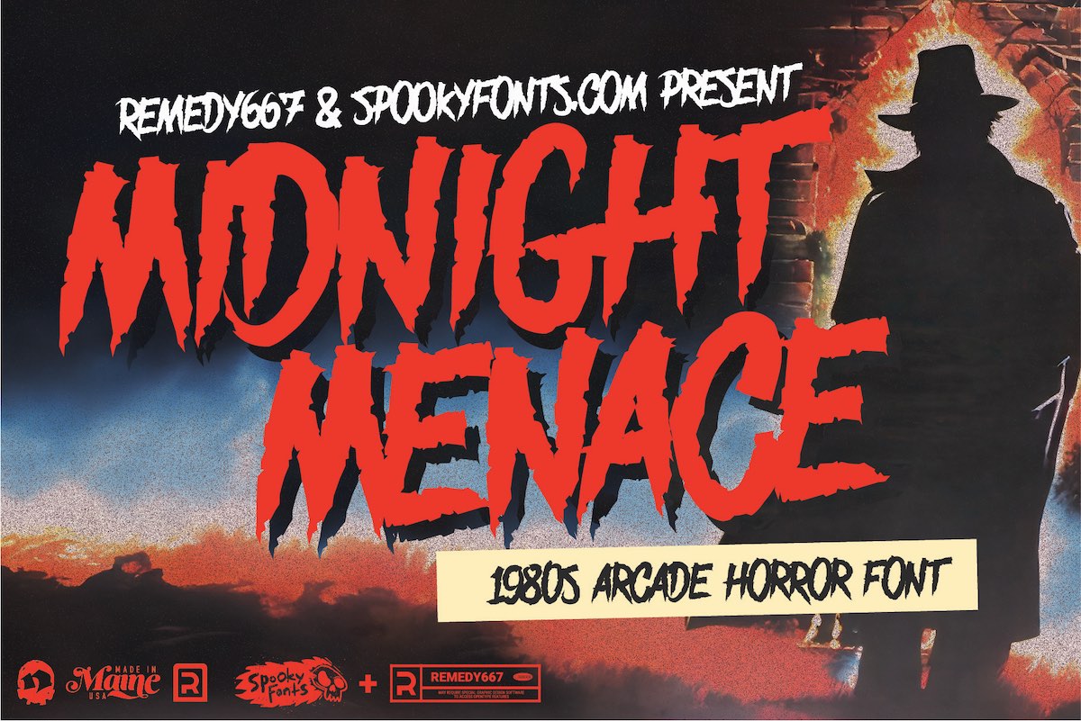 Satanic Panic Font Bundle