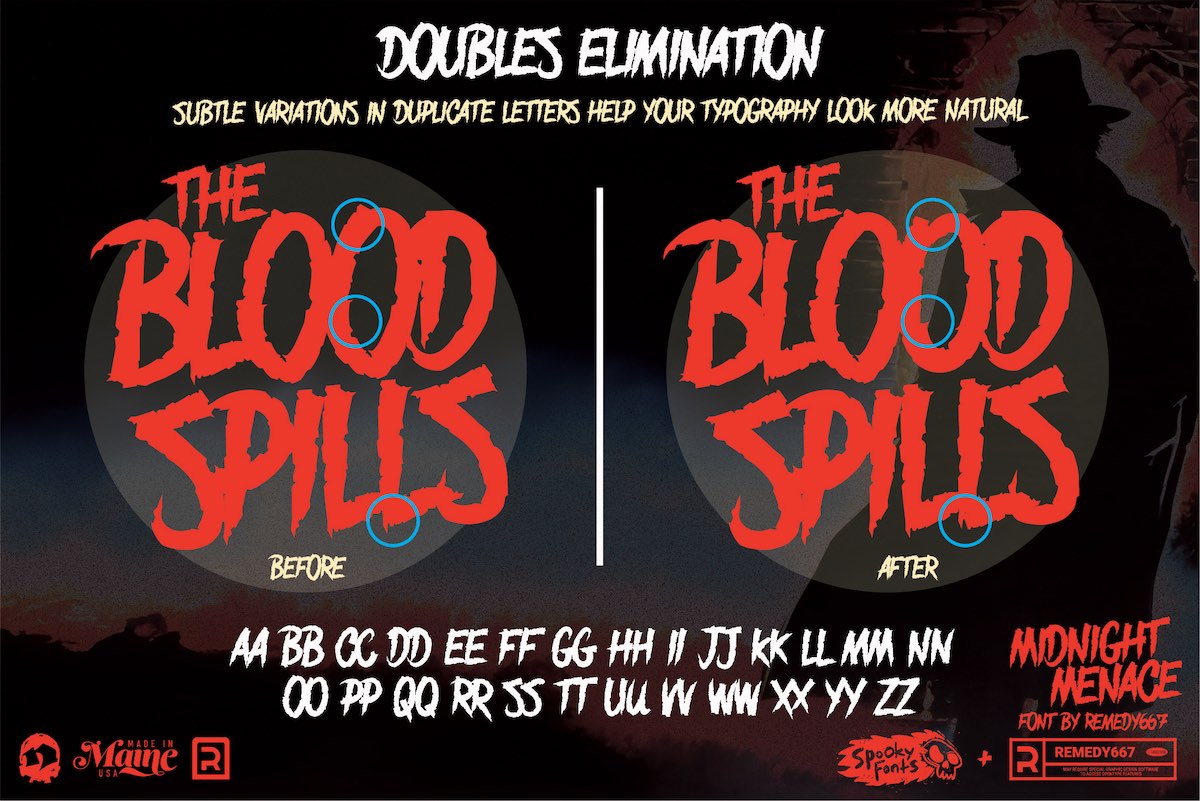 Satanic Panic Font Bundle