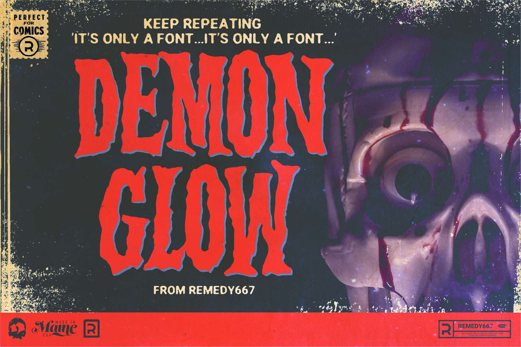 Vintage horror font | RetroSupply Co.