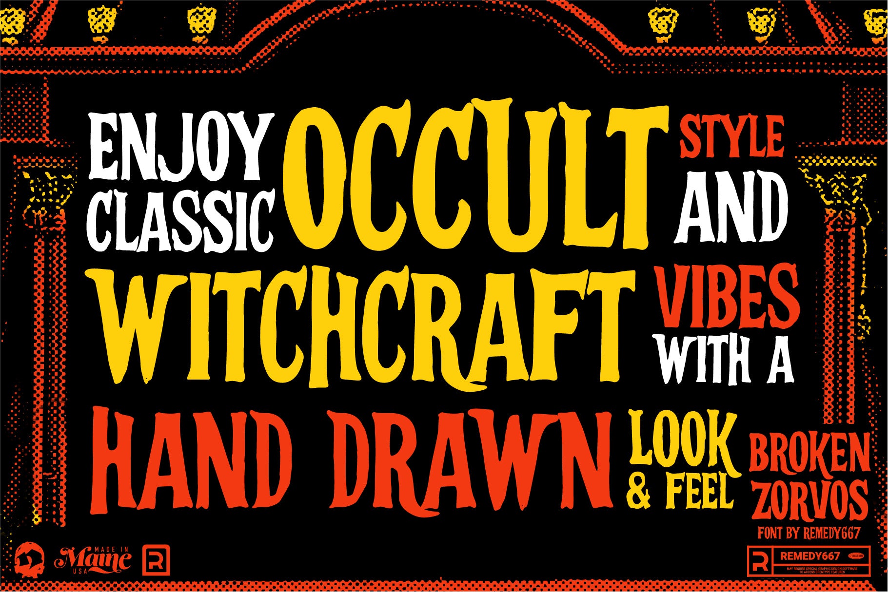 Bikini Bloodshed Horror Font Bundle