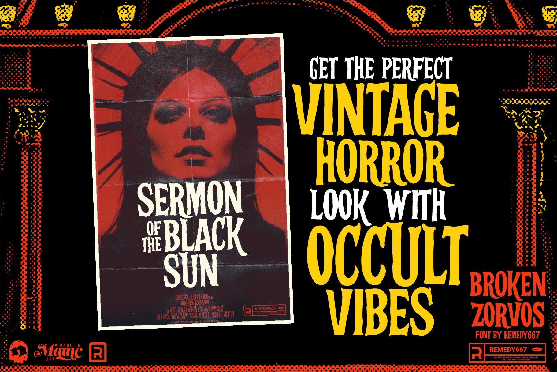 Bikini Bloodshed Horror Font Bundle