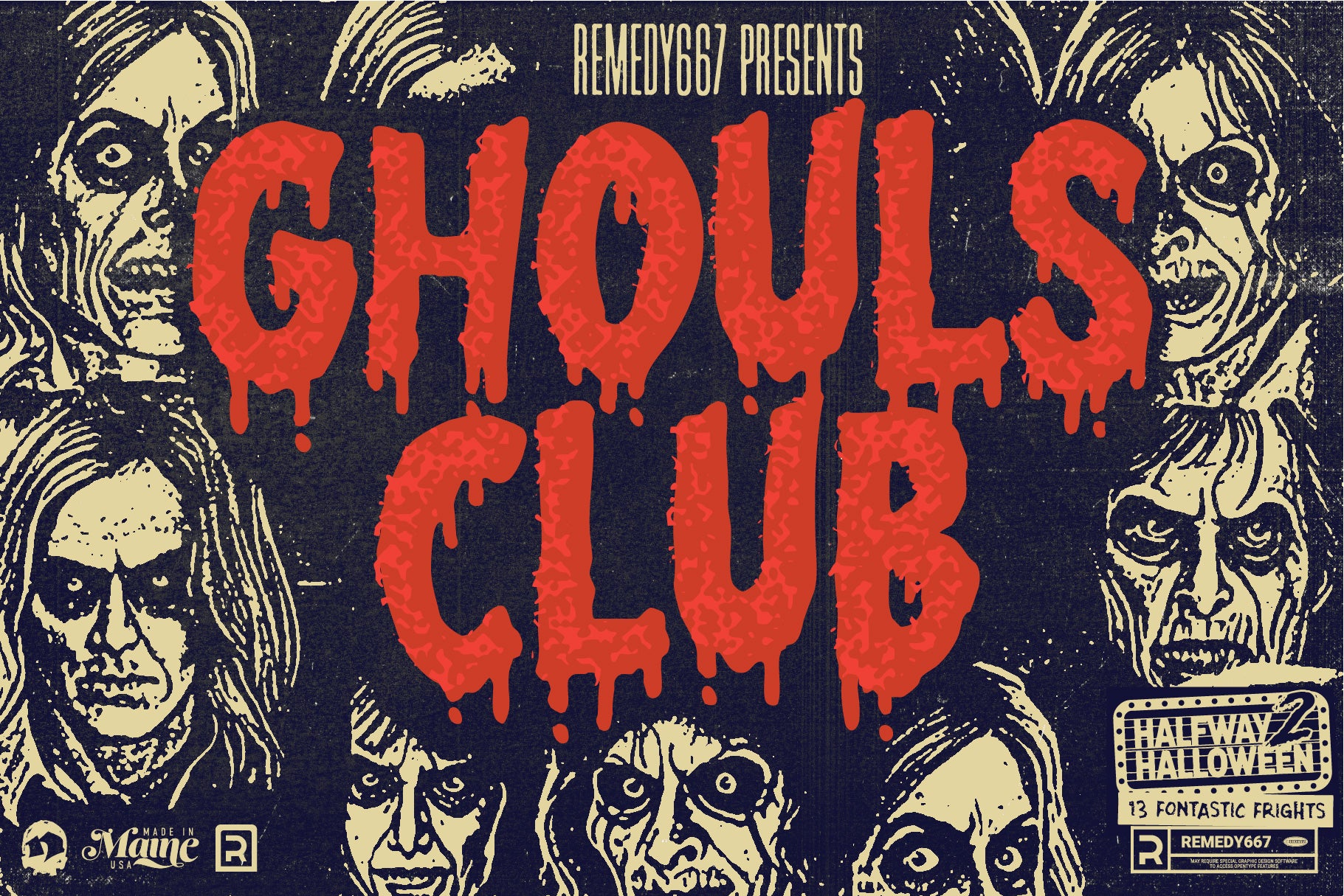 Bikini Bloodshed Horror Font Bundle
