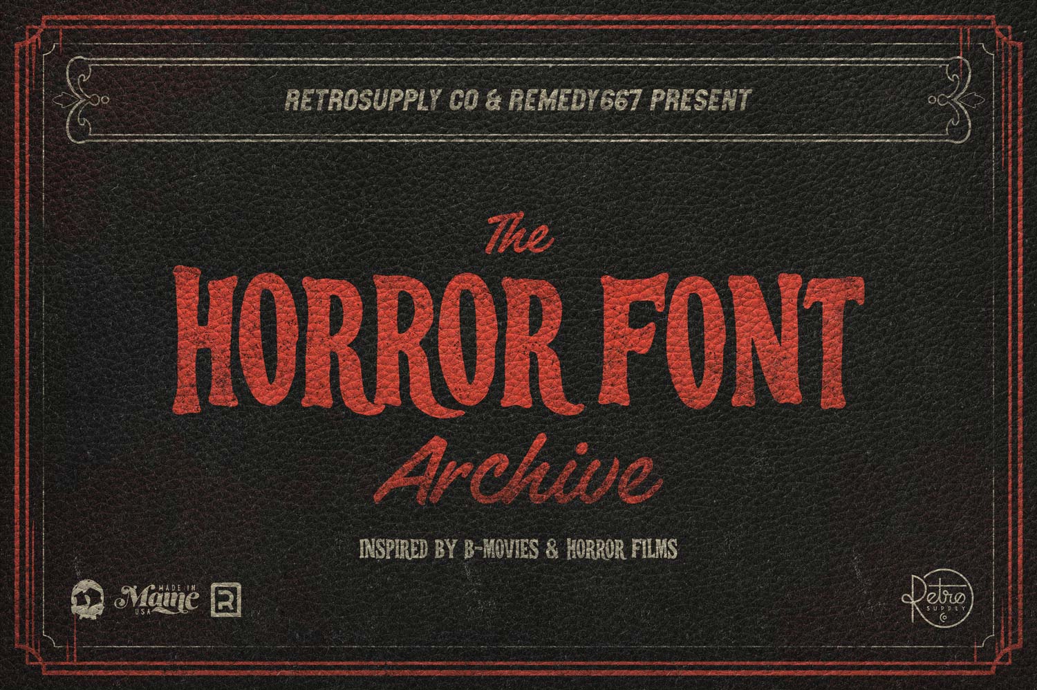The Horror Font Archive