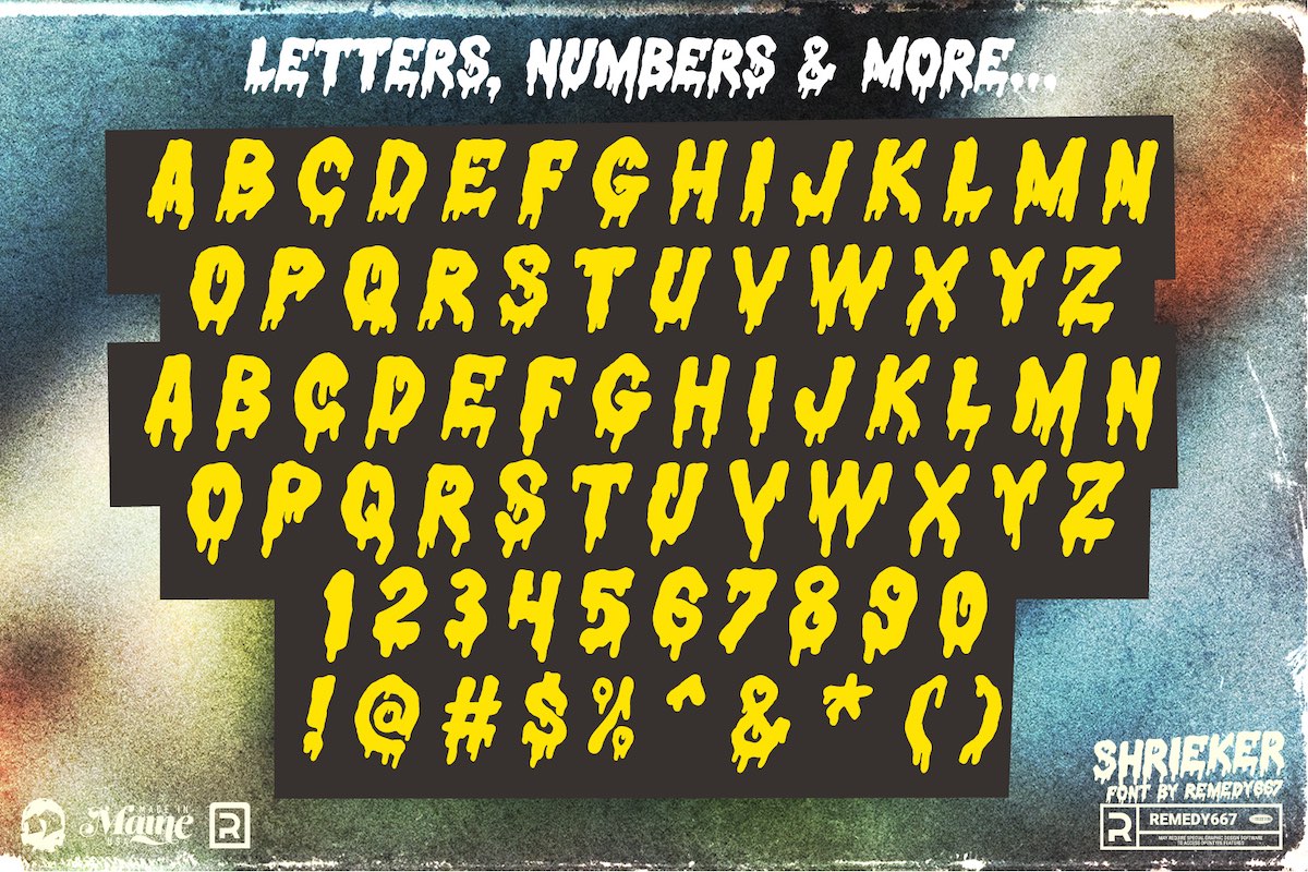 Satanic Panic Font Bundle
