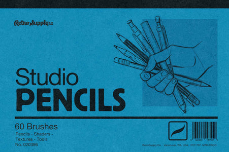 Studio Pencils Brush Pack for Procreate
