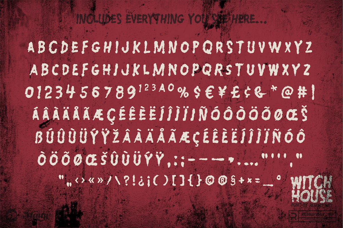 Satanic Panic Font Bundle