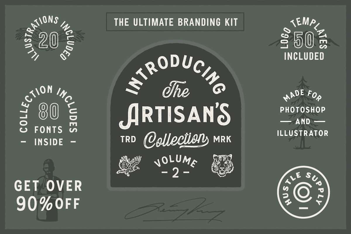 The Artisan Collection Font Bundle