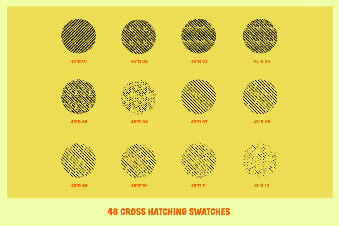 Cross-Country Crosshatchers for Adobe Illustrator