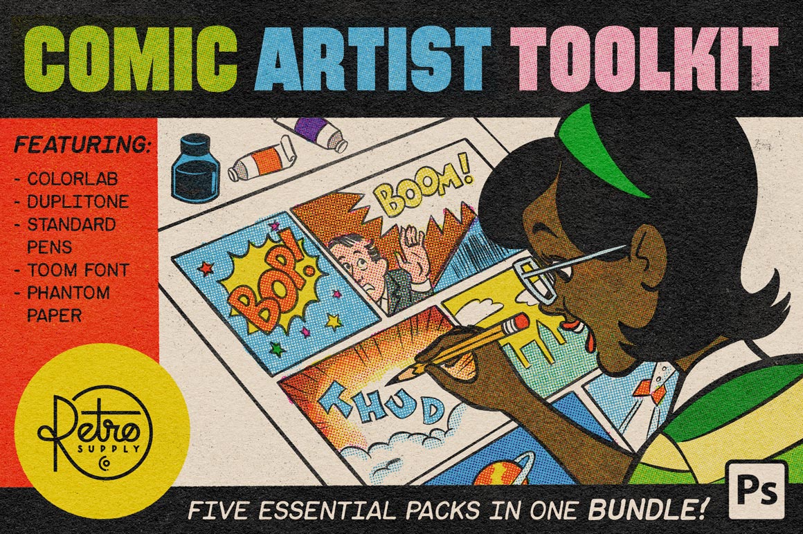 Comic Artist Toolkit for Photoshop