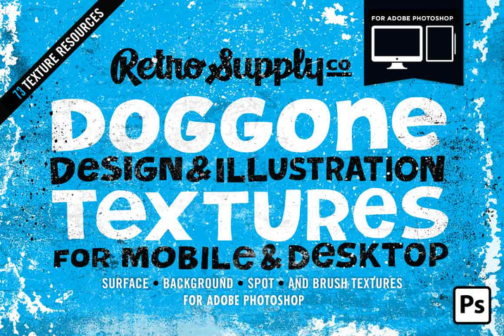 Doggone Design & Illustration Textures by Von Glitschka | for Photoshop