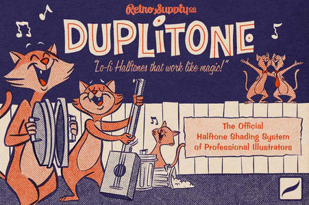 DupliTone Halftones for Procreate