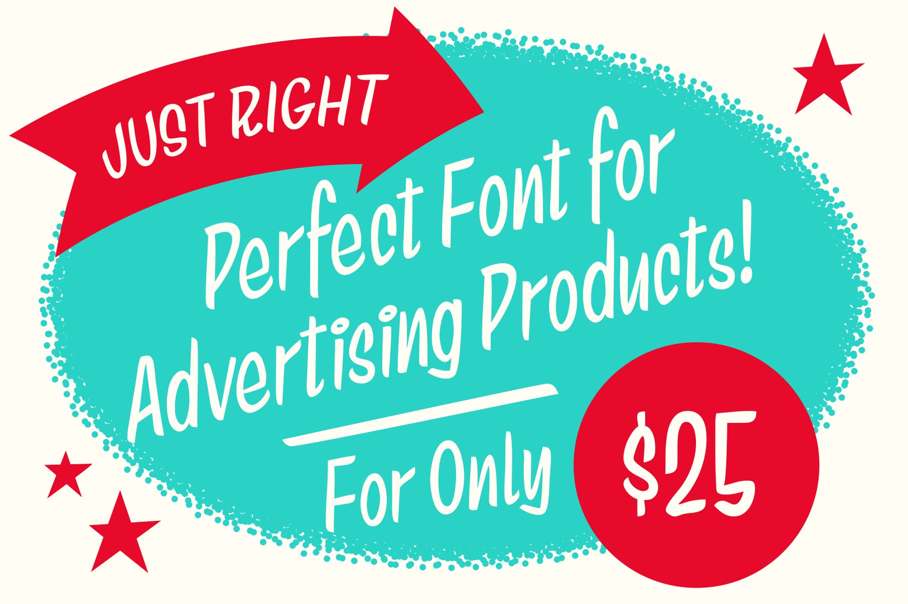 Just Right Font - RetroSupply Co.