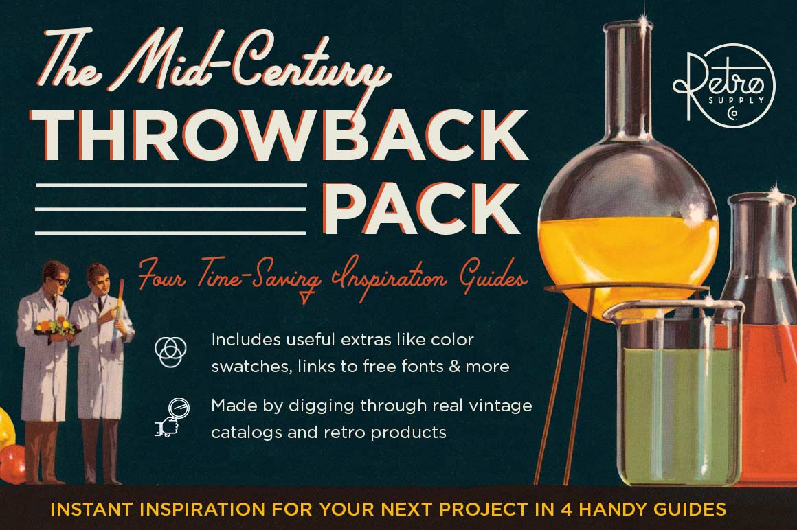 The Mid-Century Throwback Pack - RetroSupply Co.