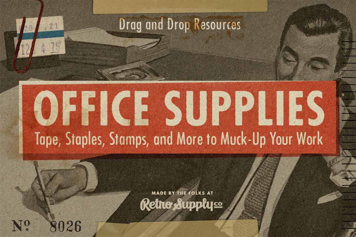 Office Supplies Vintage Art Co.