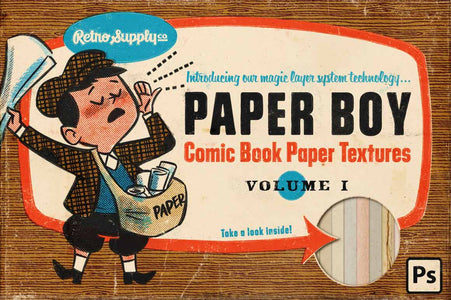 Comic Paper Textures for Photoshop
