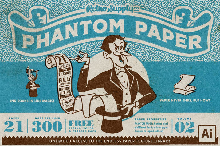 Phantom Paper Vol. 02 for Illustrator