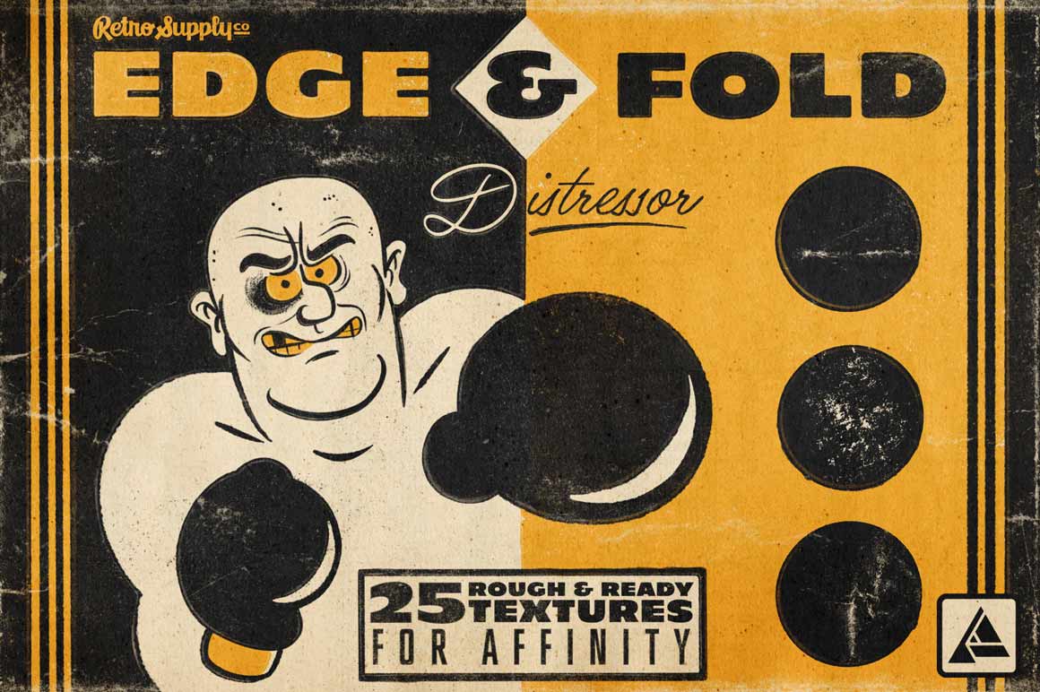 Edge & Fold Distressor Brushes for Affinity
